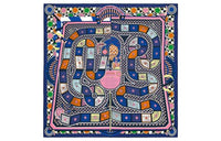HERMES Silk Scarf Women's Multicolor