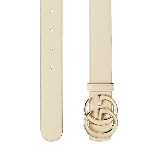 (WMNS) Gucci 26 Reversible GG Marmont Belt 'Beige' 847131-FAFGJ-9788