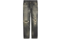 CELINE Wesley Jeans In Black Paradiso Wash Denim