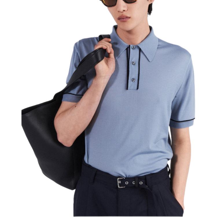 PRADA Wool Polo Shirt