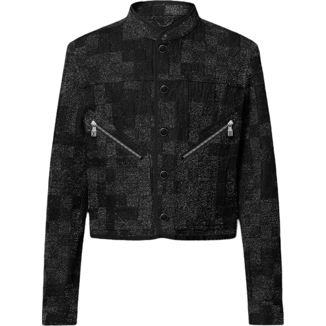 LOUIS VUITTON Denim Bouclette Flight Jacket