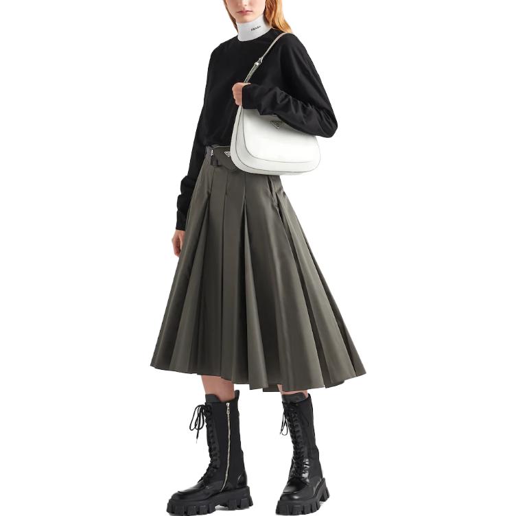 PRADA Casual Long Skirts Women's Green