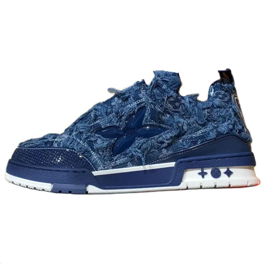 LOUIS VUITTON Casual Shoes Men's Blue