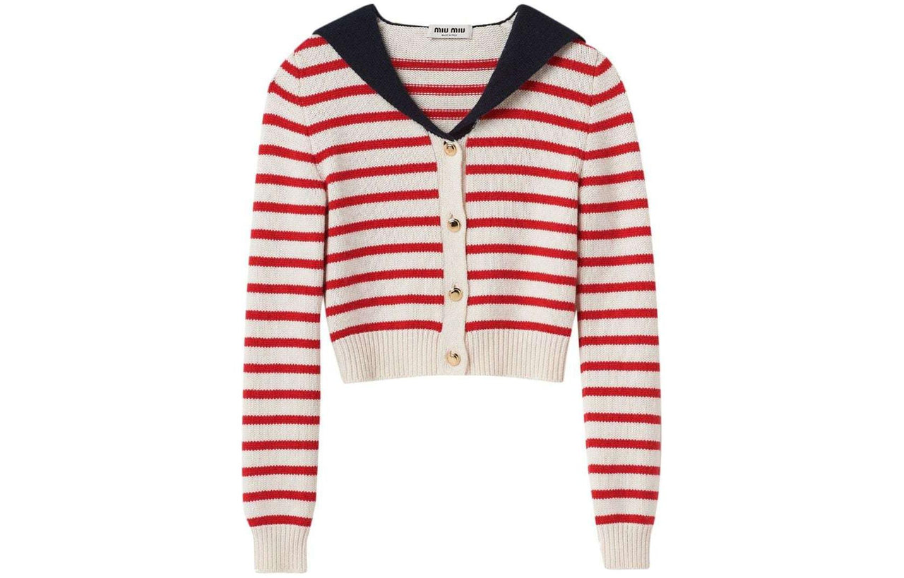 MIU MIU SS24 Knitwear Women's Ecru