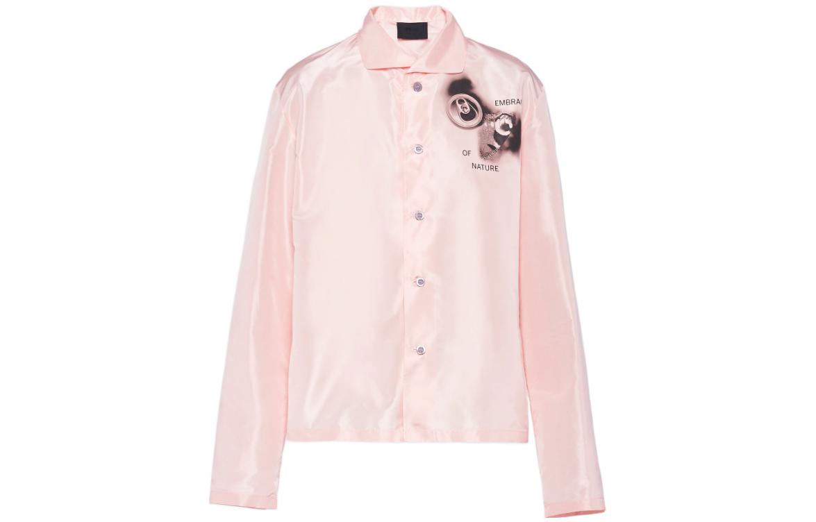 PRADA Shirts Men Pink
