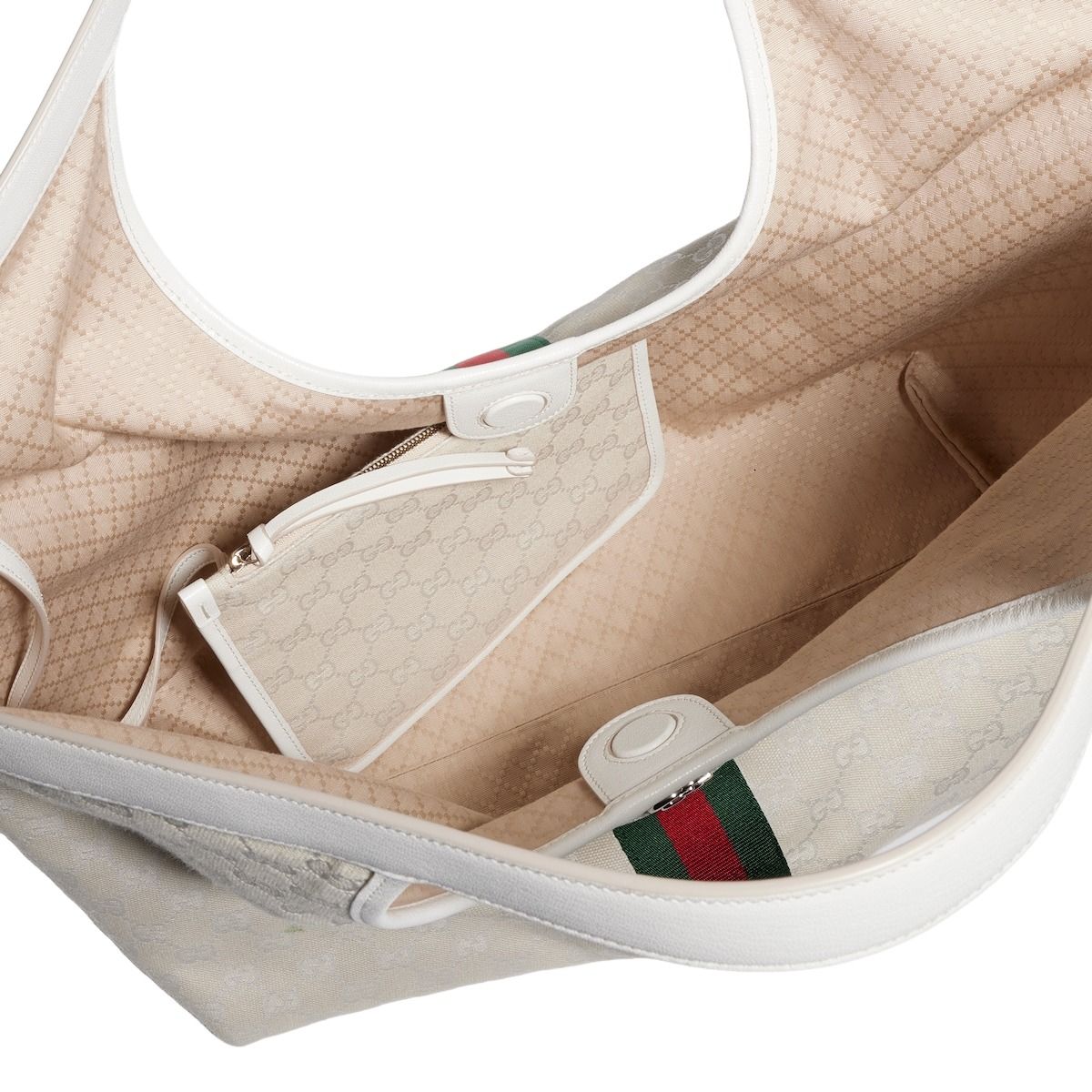 (WMNS) Gucci Giglio Large Tote Bag 'Ivory' 853971-FAF9O-9554