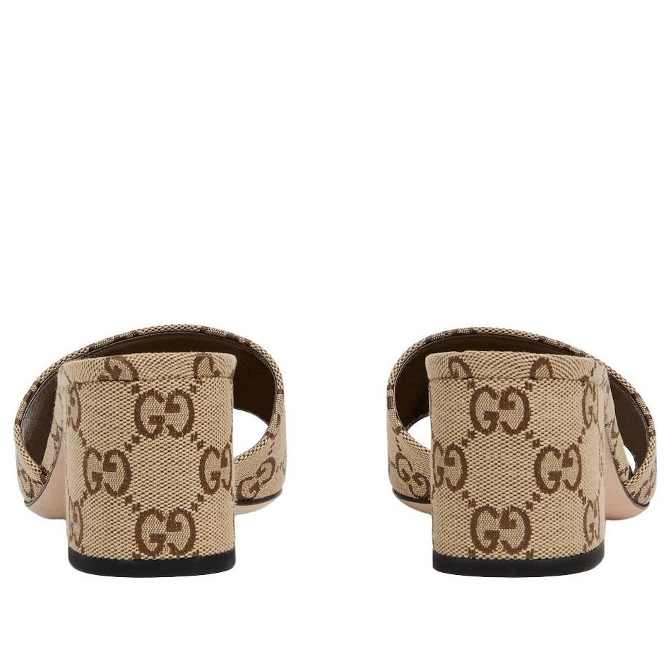(WMNS) Gucci Slide Sandal 'Camel Brown' 854882-9SF10-2544