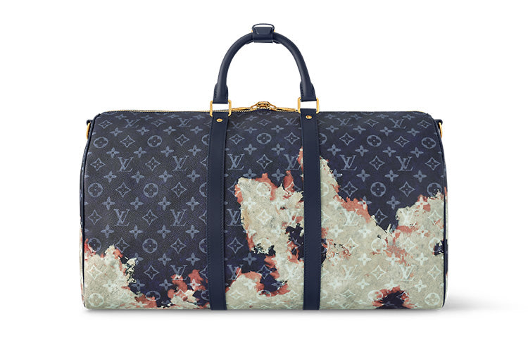 LOUIS VUITTON Keepall Bandouliere 50 Monogram Bleach