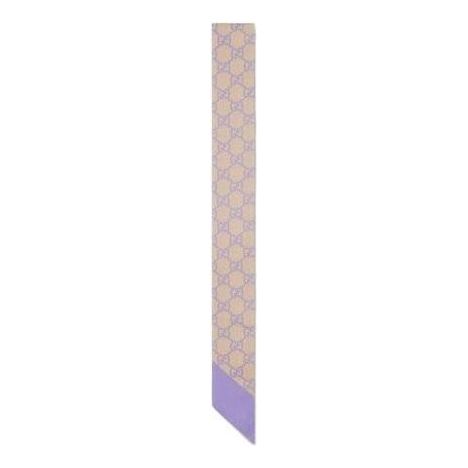 (WMNS) Gucci 26 GG Silk Twill Ribbon 'Lilac Beige' 855289-3G001-1569