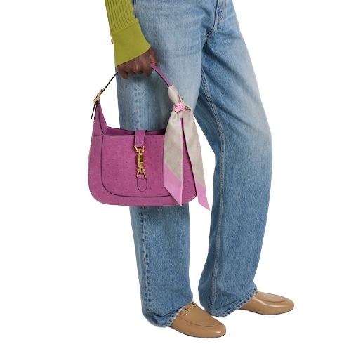 (WMNS) Gucci 26 GG Silk Twill Ribbon 'Acquamarine Pink' 855289-3G001-3972