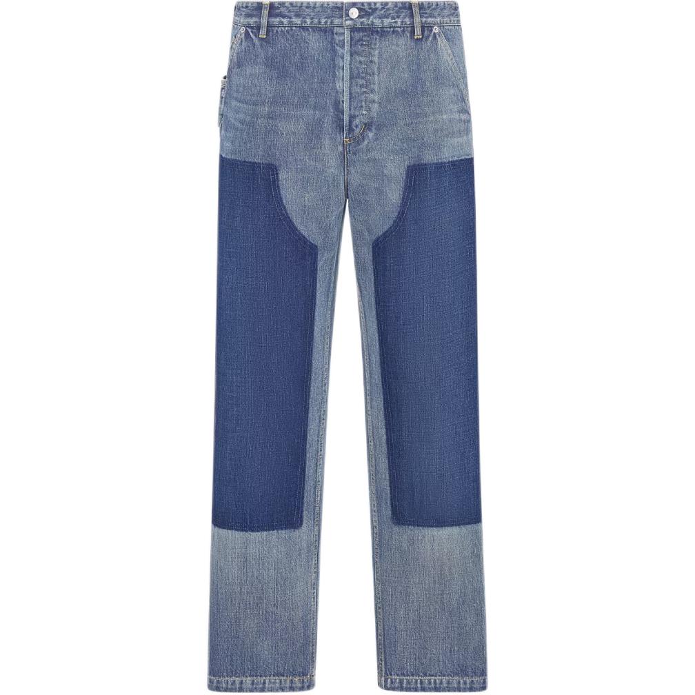 DIOR Panelled Straight Leg Jeans