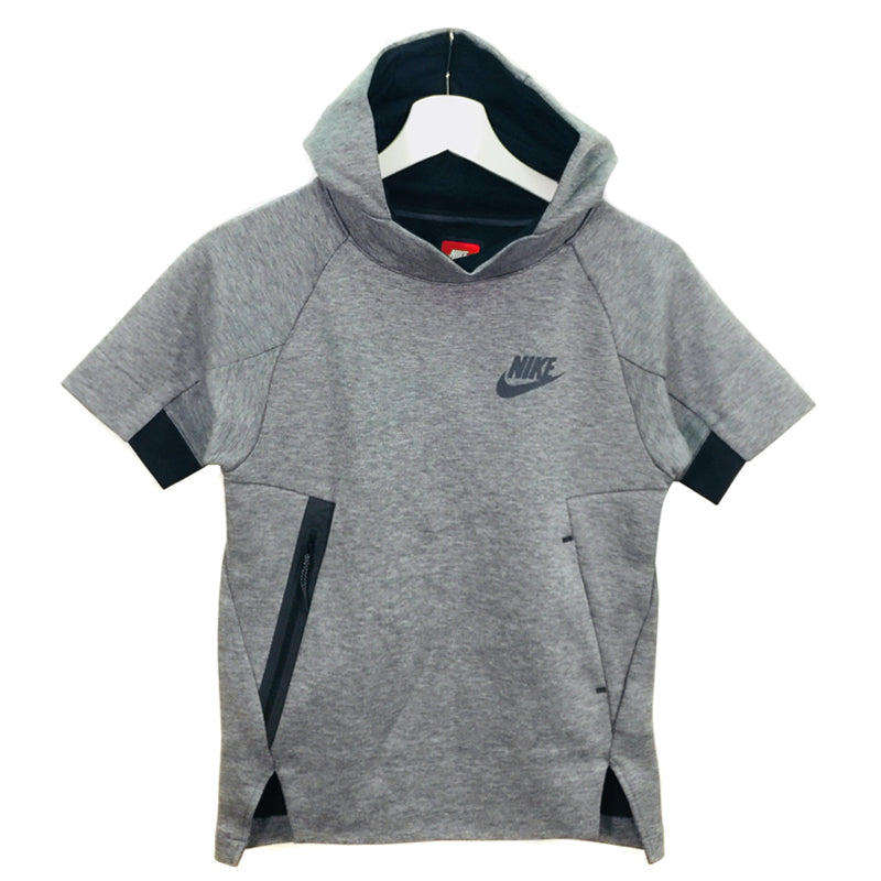 (GS) Nike Sportswear Tech Fleece Hoodie 'Grey Black' 856189-091