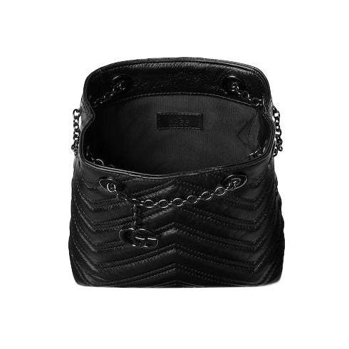 (WMNS) Gucci 26 GG Marmont Nano Bucket Bag 'Black' 856404-AAFS1-1000