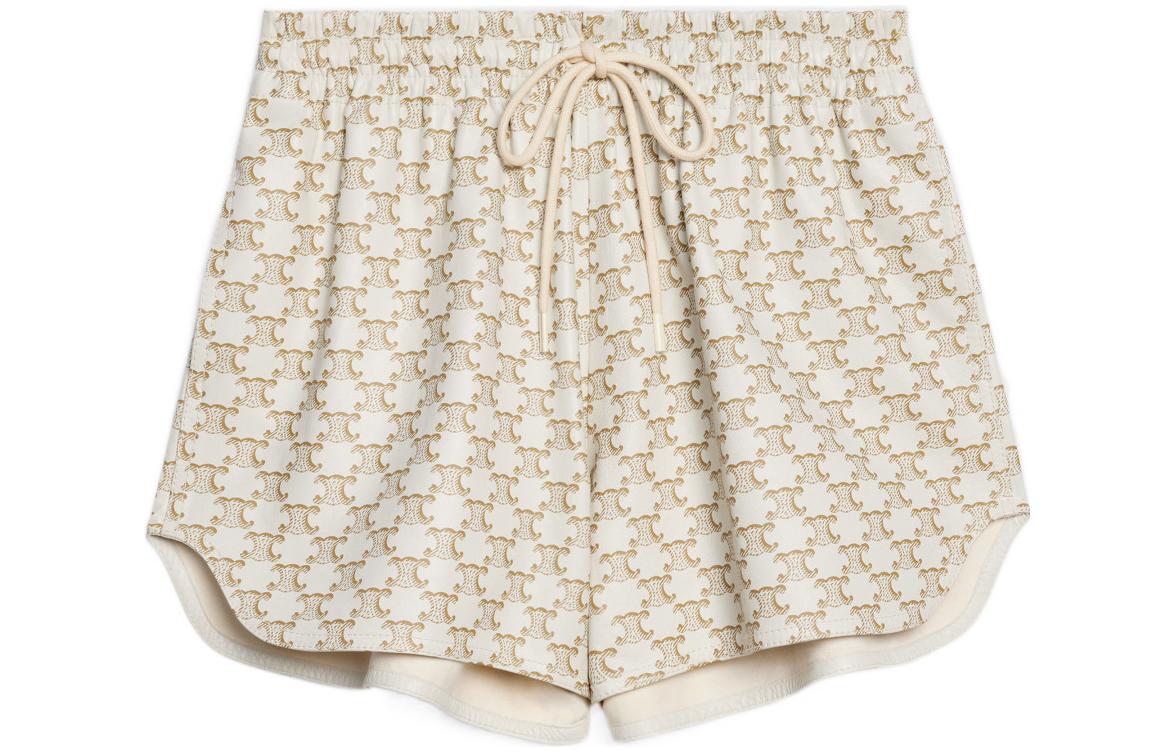 CELINE Casual Shorts Women's Beige