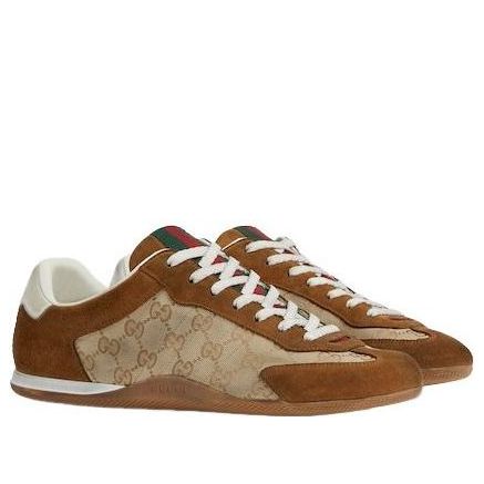 Gucci Shift Sneaker 'Beige Brown' 857018-AAF1X-2750