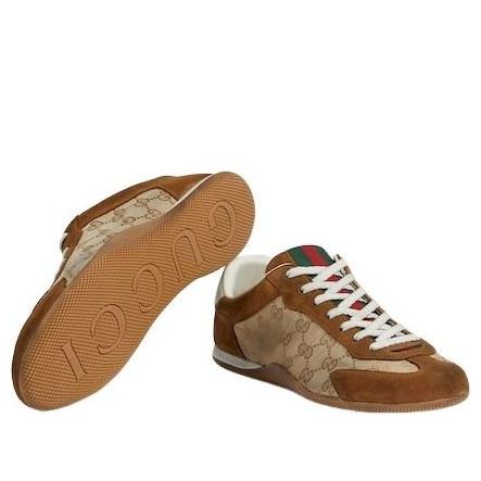 Gucci Shift Sneaker 'Beige Brown' 857018-AAF1X-2750