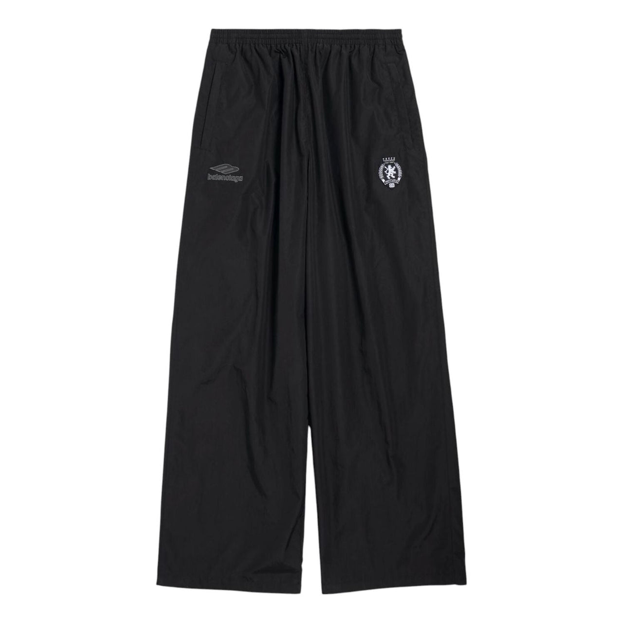 Balenciaga 3B Football Tracksuit Pants 'Black' 857656TPQ381000
