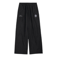 Balenciaga 3B Football Tracksuit Pants 'Black' 857656TPQ381000