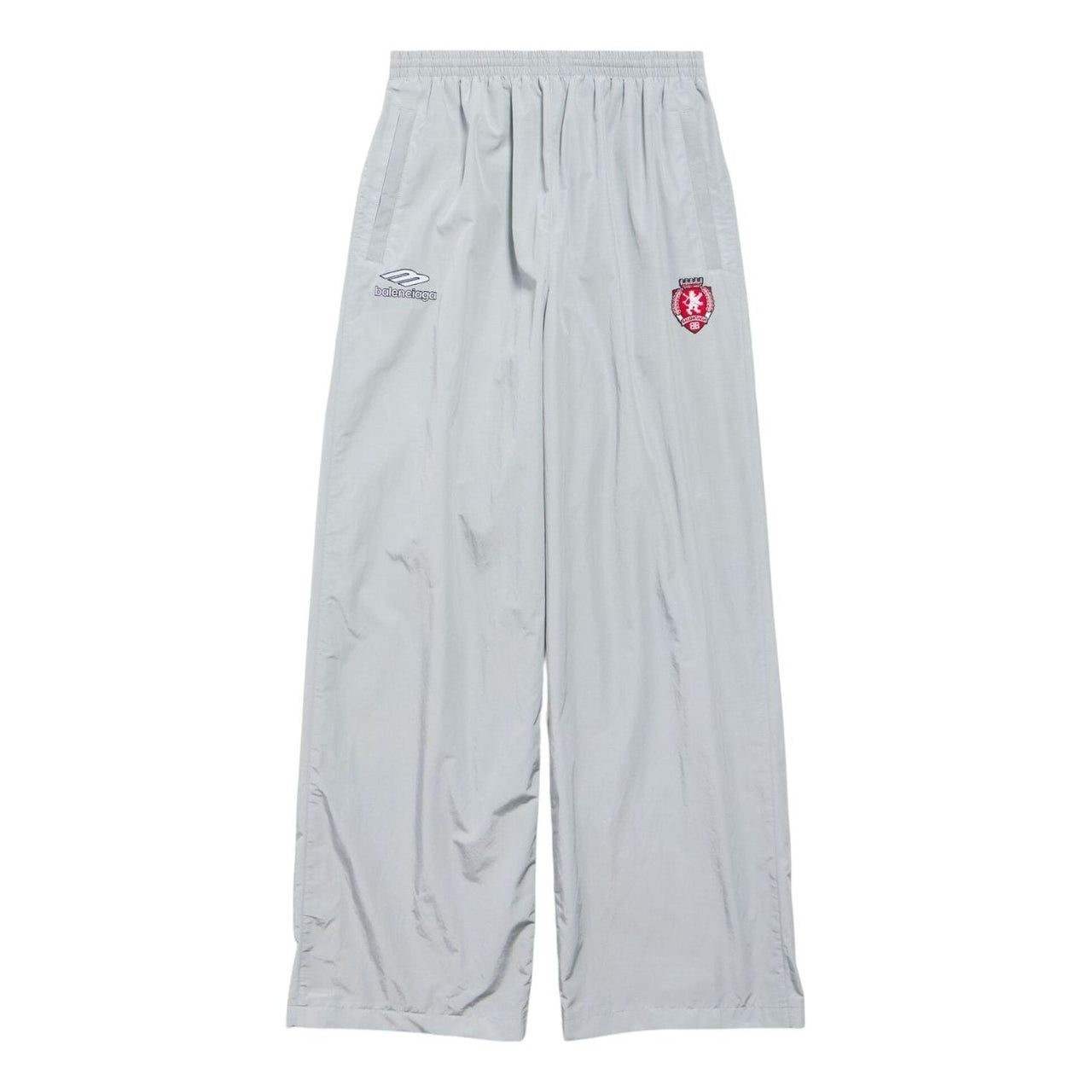 Balenciaga 3B Football Tracksuit Pants 'New Grey' 857656TPQ381800
