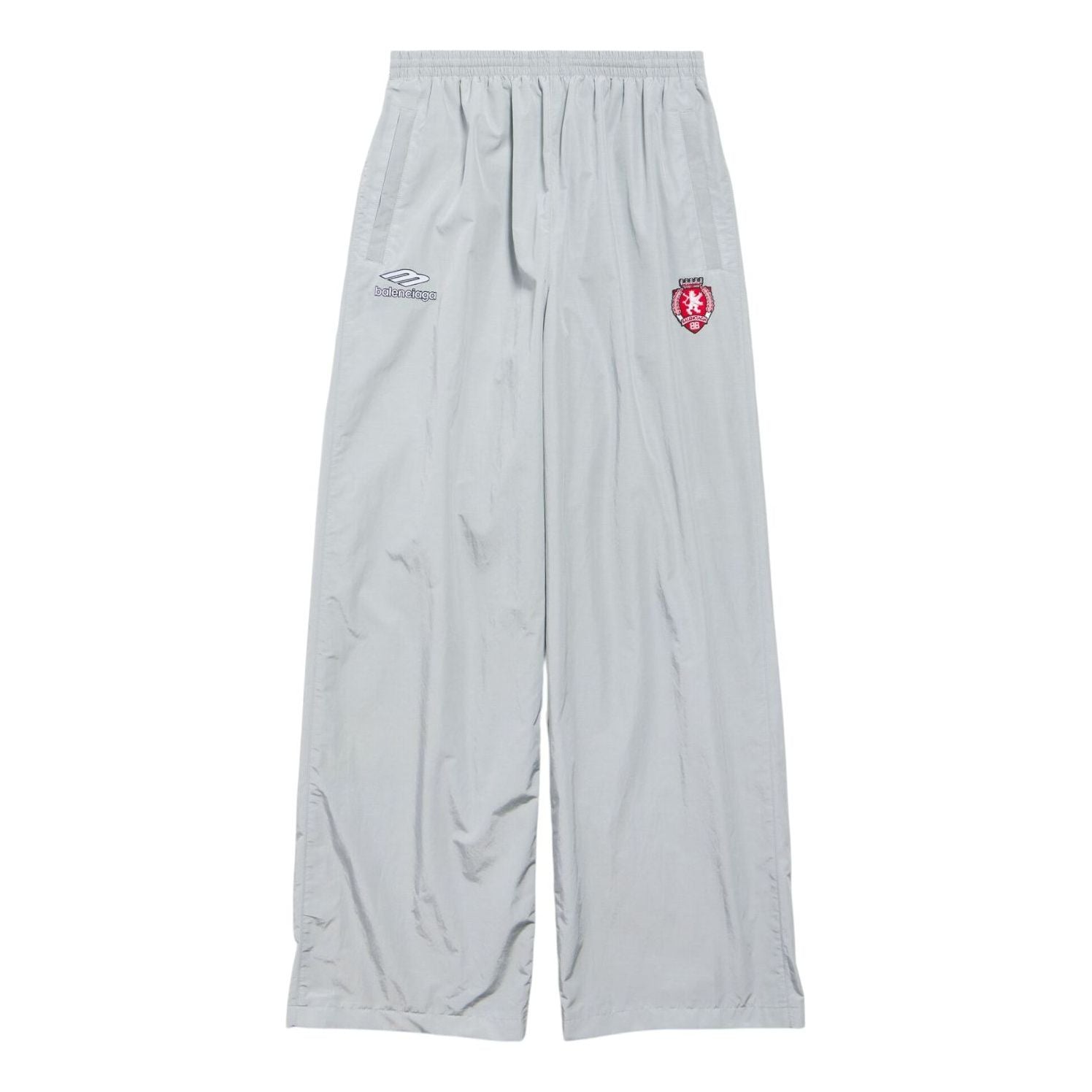 Balenciaga 3B Football Tracksuit Pants 'New Grey' 857656TPQ381800