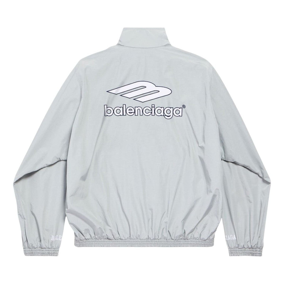 Balenciaga 3B Football Tracksuit Jacket 'New Grey' 857734TPQ381800