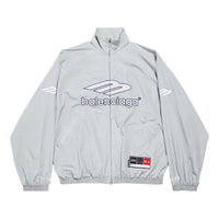 Balenciaga 3B Football Tracksuit Jacket 'New Grey' 857734TPQ381800