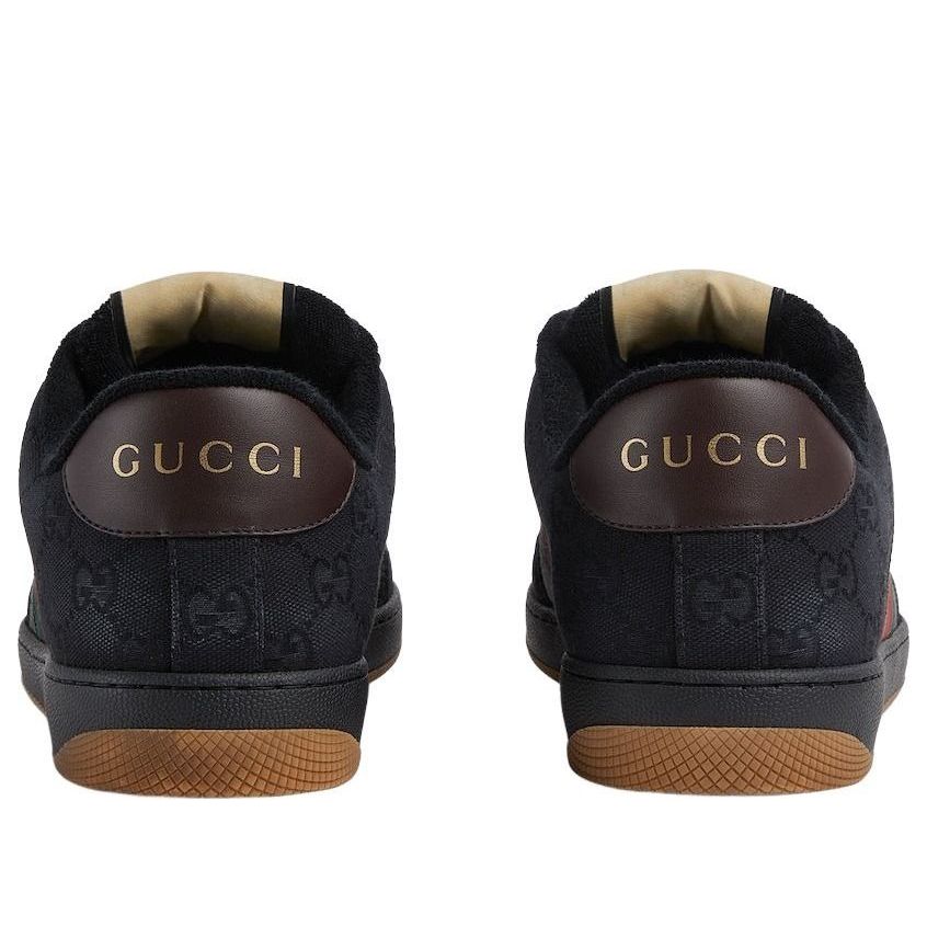 Gucci Screener sneaker 'Black Green Red' 857889-FAFEN-1077