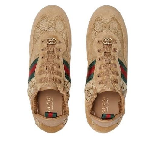 (WMNS) Gucci 26 Shift Sneaker 'Light Beige' 857963-AAF10-9845