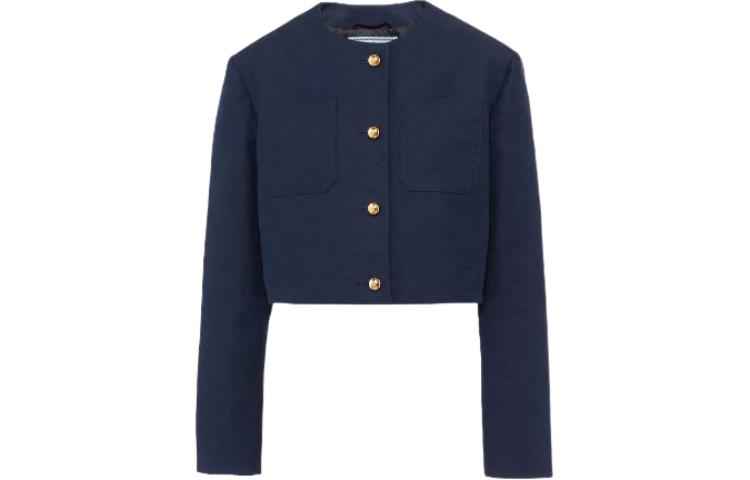 PRADA Crewneck Cropped Jacket