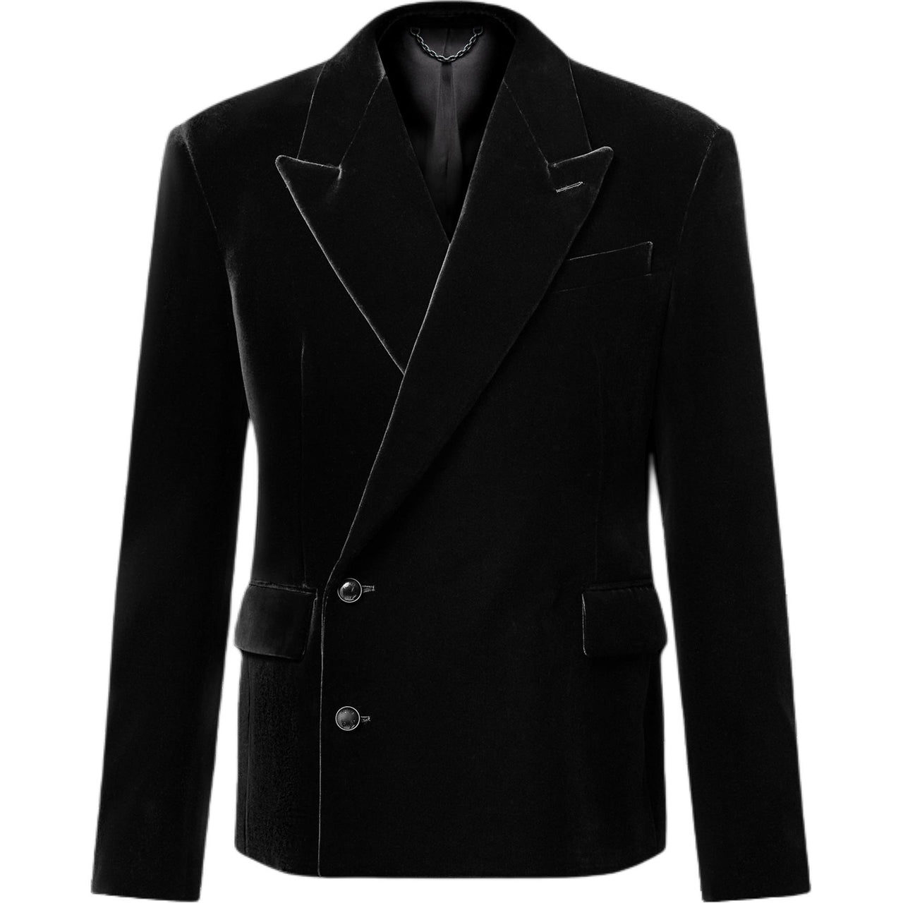 LOUIS VUITTON Double-Breasted VeLVet Jacket