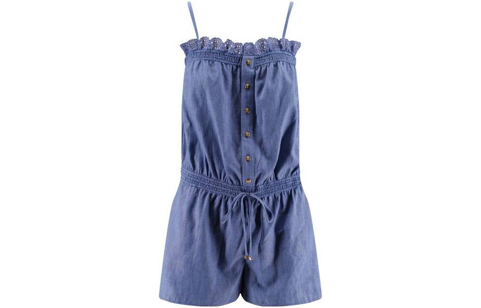 CELINE Denim Shorts Women's Blue