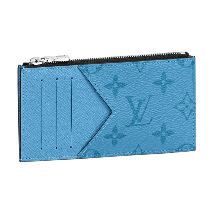 LOUIS VUITTON Coin Card Holder Denim