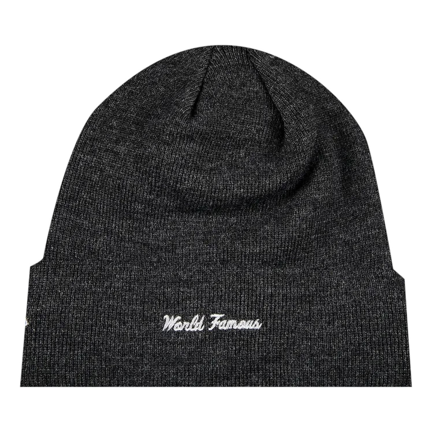 Supreme x New Era Box Logo Beanie 'Charcoal' FW21BN9-CHARCOAL