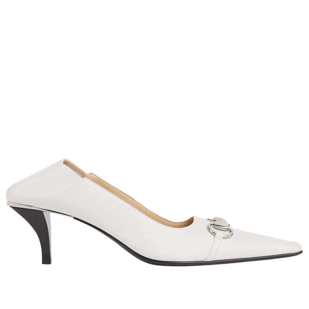 (WMNS) Gucci Vittoria Pump 'White' 862776-BKO00-9014