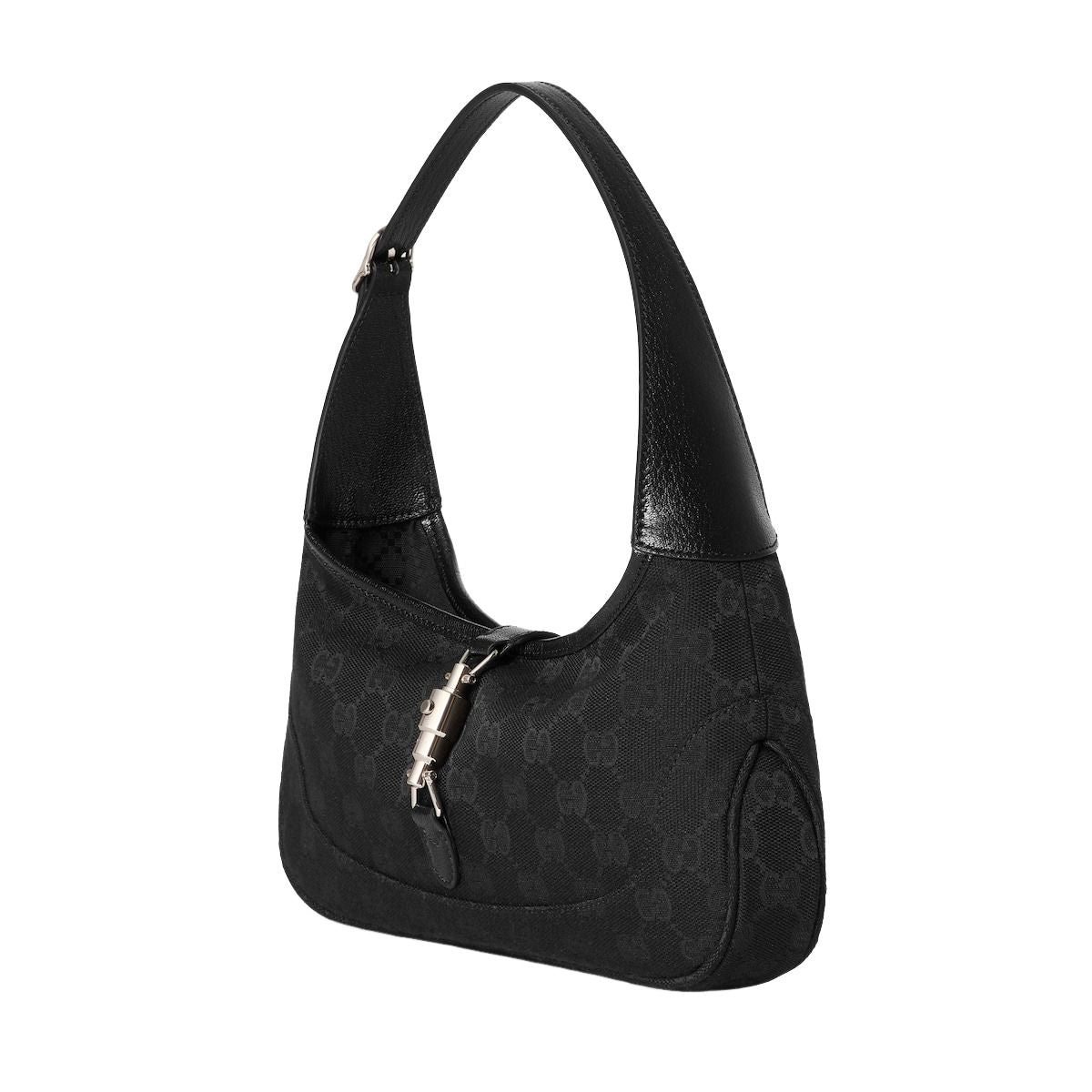 (WMNS) Gucci Jackie Slim Medium Shoulder Bag 'Black' 863137-FAFV4-1000