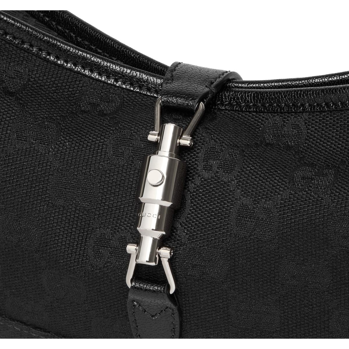 (WMNS) Gucci Jackie Slim Medium Shoulder Bag 'Black' 863137-FAFV4-1000