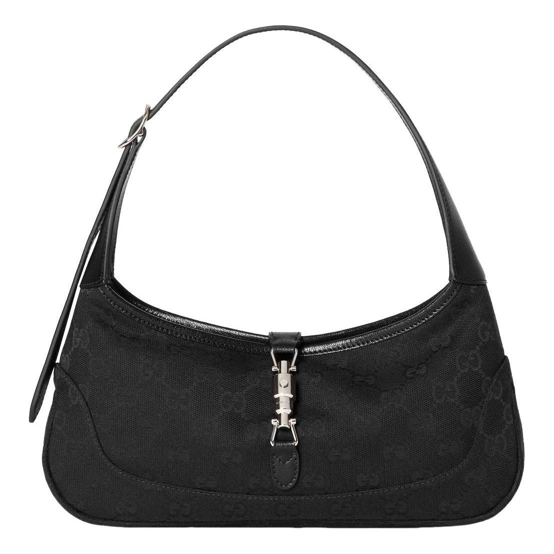 (WMNS) Gucci Jackie Slim Medium Shoulder Bag 'Black' 863137-FAFV4-1000