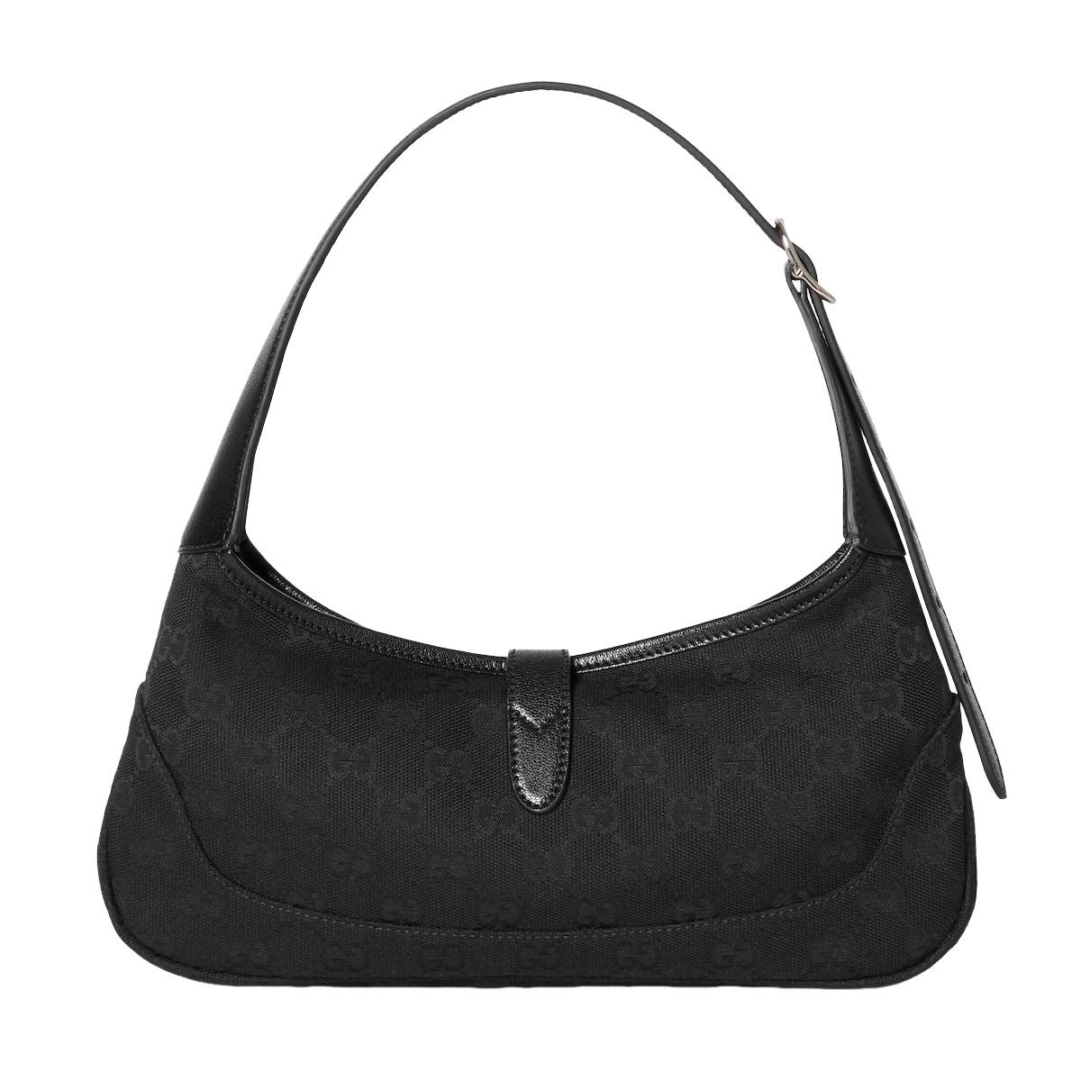 (WMNS) Gucci Jackie Slim Medium Shoulder Bag 'Black' 863137-FAFV4-1000