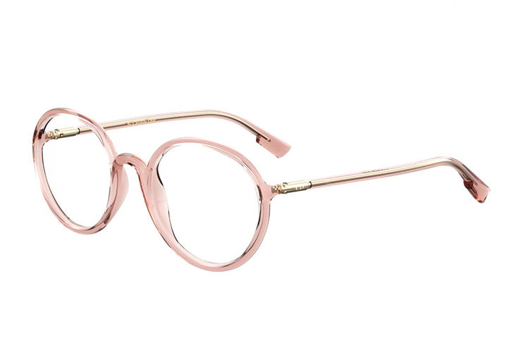 DIOR Plate Frame Round Eyeglass Frames Unisex