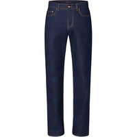 LOUIS VUITTON Lv Blason Embroidered Denim Pants