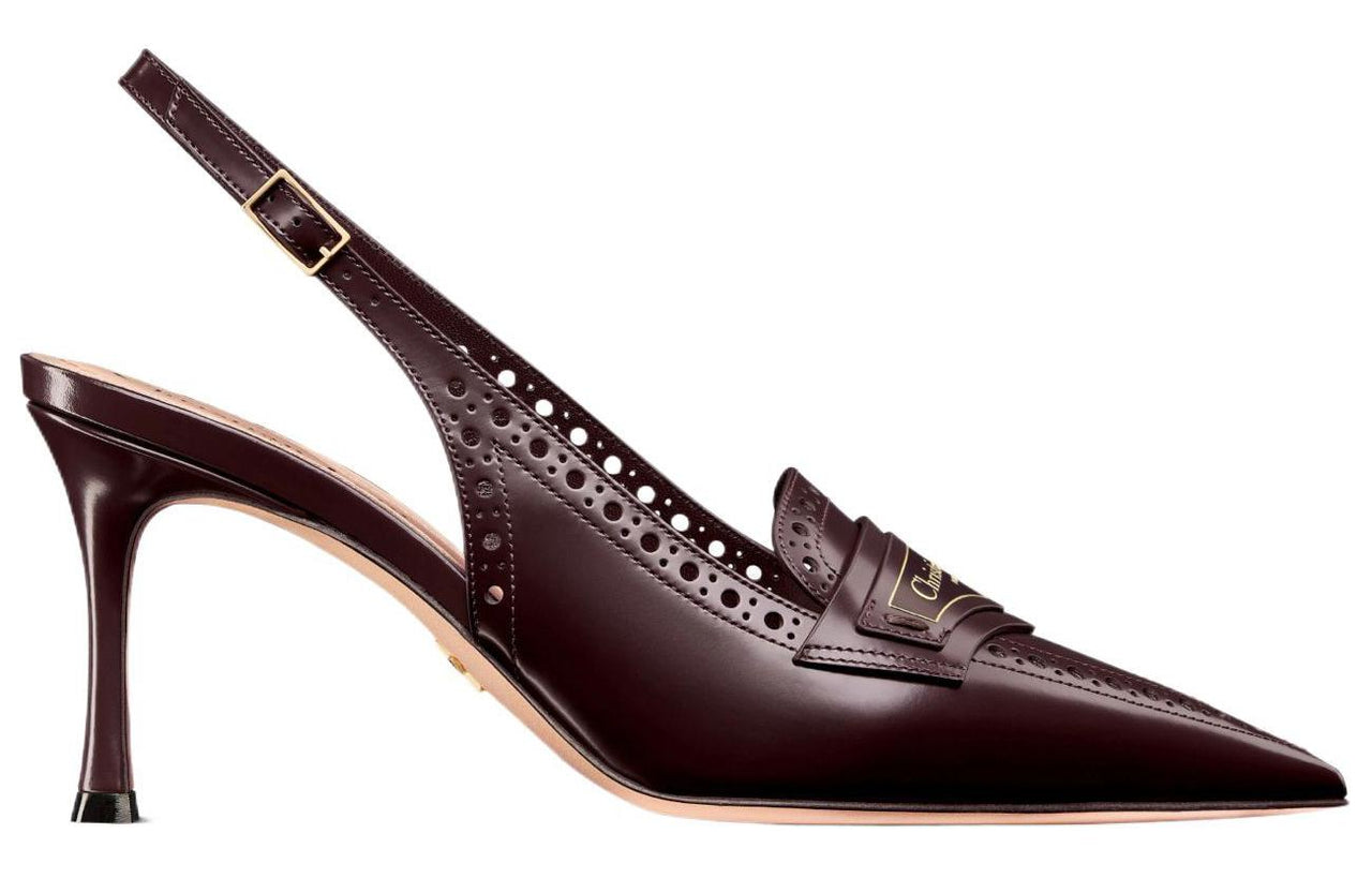 DIOR Boy Slim Heel High Heels 8cm Women's Fuchsia