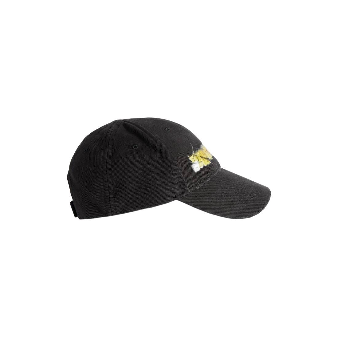 Balenciaga Messy Spray Cap 'Black' 869517410B21000