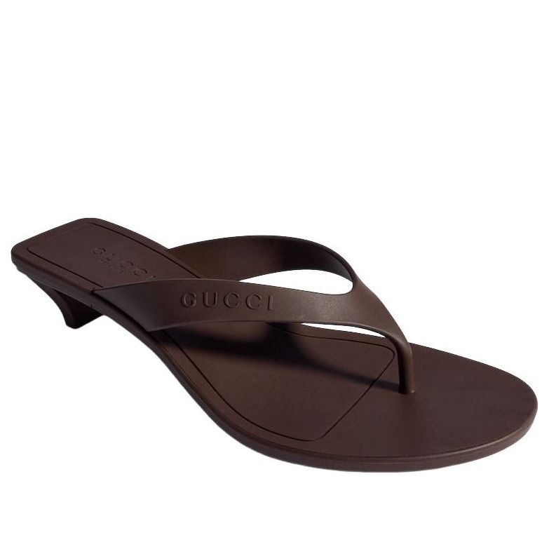 (WMNS) Gucci Vittoria Thong 'Brown' 869626-J8700-2007