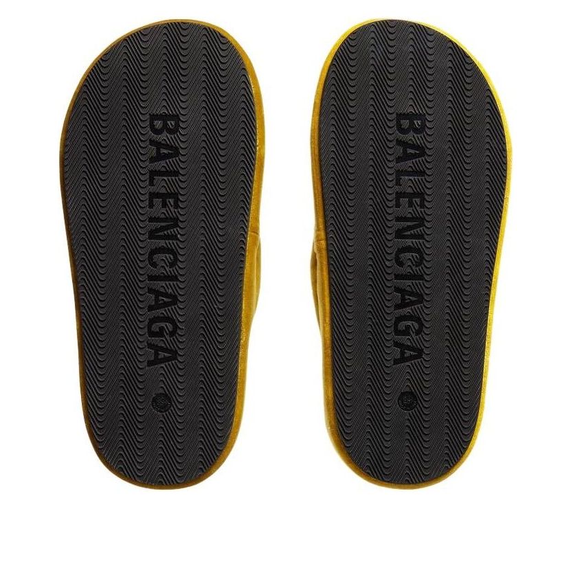 (WMNS) Balenciaga Jet Lag Thong 'Mustard' 869749WCDQ07680