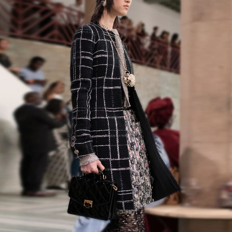 CHANEL Coats Women's Black