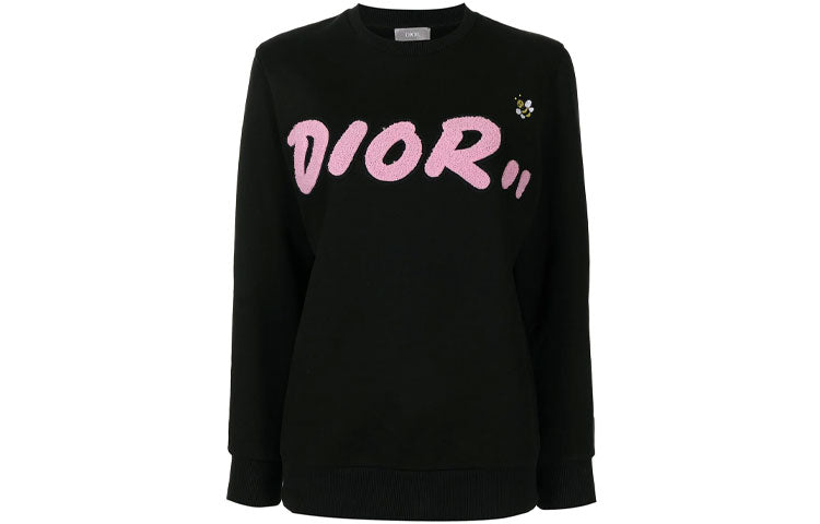 DIOR Quarterly New Products Sweatshirts Women's Black