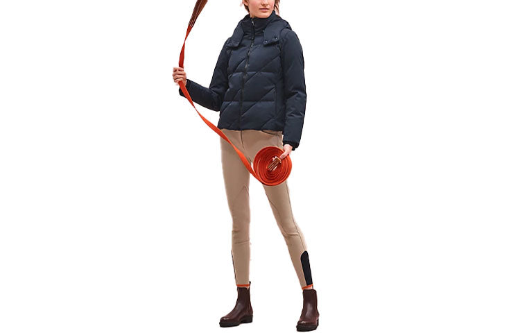 HERMES Down Jackets Women's Marine Blue