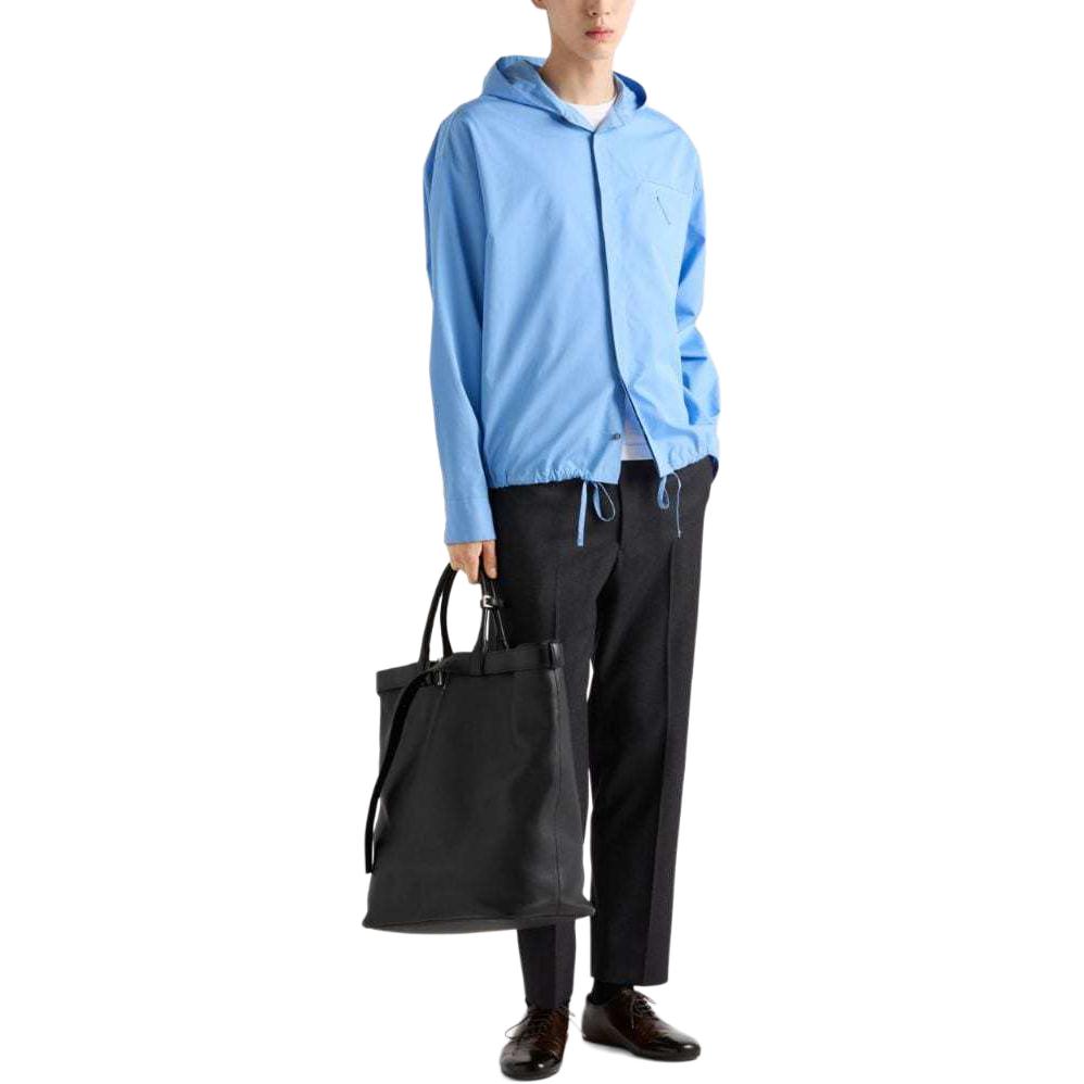 PRADA Hooded Cotton Shirt