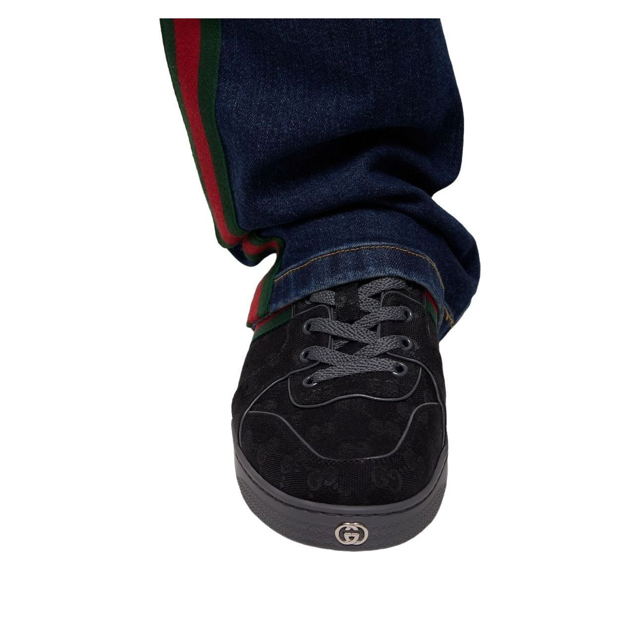 Gucci Stretch Low-Top Sneaker 'Black' 871608-FAF48-1068