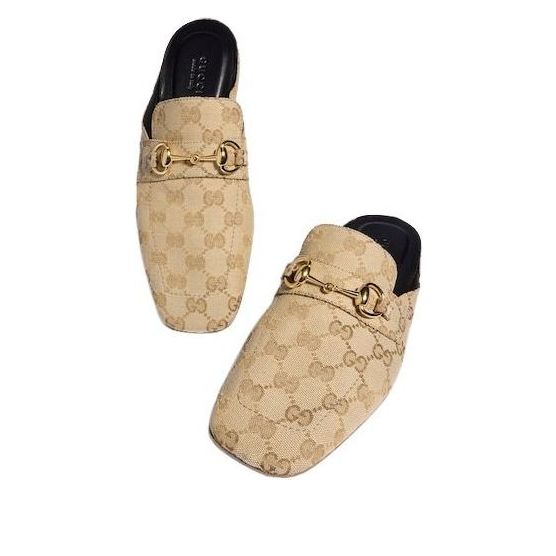 (WMNS) Gucci Ragazzo Mule 'Sand Dark Brown' 871872-FAFUW-9611